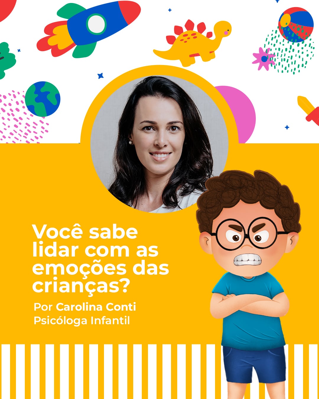 Você sabe lidar com as emoções das crianças?