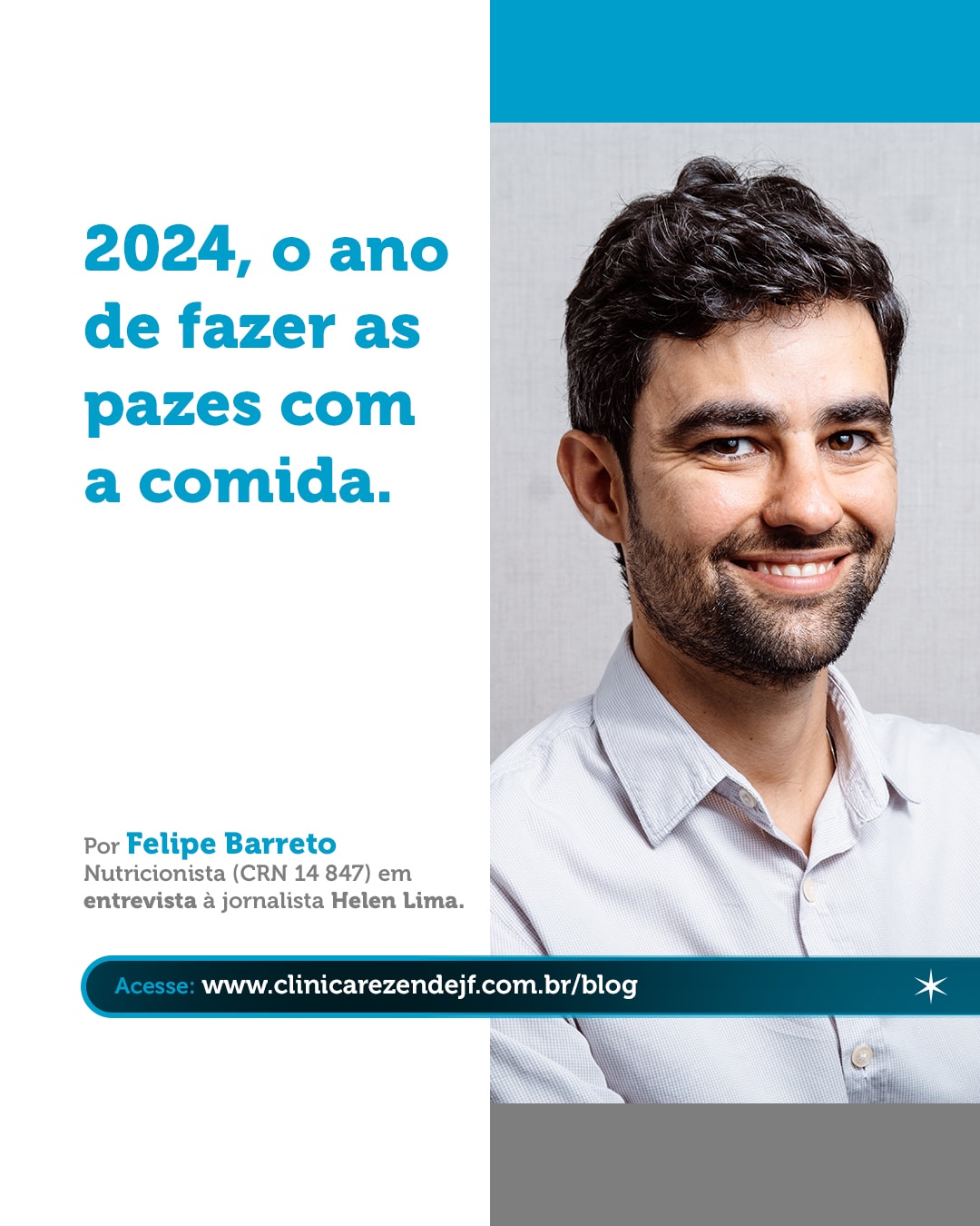 2024, o ano de fazer as pazes com a comida